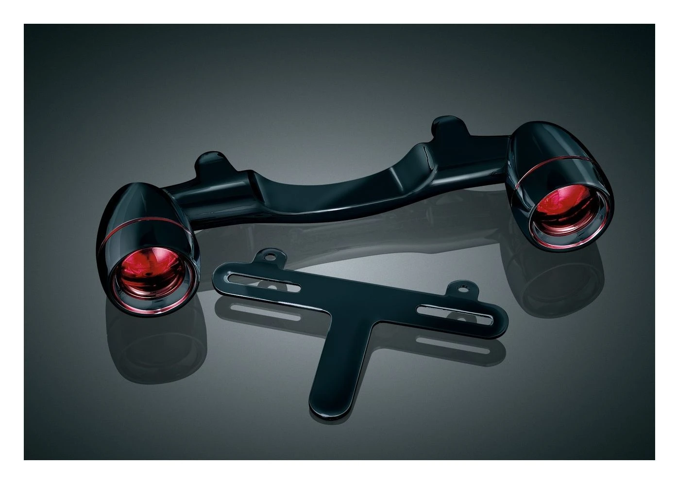 Kuryakyn Bullet Rear Turn Signal Bar Kit For Harley 1986-2022 -Cheap Kuryakyn Store kuryakyn bullet rear led turn signal bar kit for harley19862011 gloss black 3