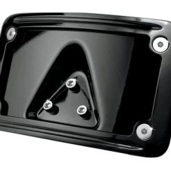 Kuryakyn Curved Laydown License Plate Frame Mount For Harley