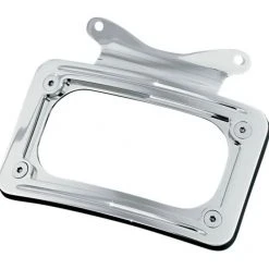 Kuryakyn Curved License Plate Frame Mount For Harley -Cheap Kuryakyn Store kuryakyn curved license plate frame mount for harley chrome 2