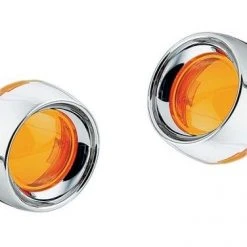 Kuryakyn Deuce Turn Signal Deep Dish Bezel For Harley 2000-2022 -Cheap Kuryakyn Store kuryakyn deuce turn signal deep dish bezel for harley20002014 5