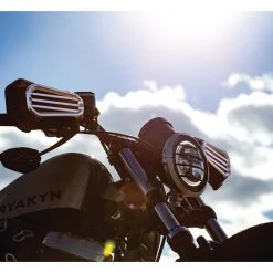 Kuryakyn Dillinger Handguards For Harley Sportster 2004-2022 -Cheap Kuryakyn Store kuryakyn dillinger handguards for harley sportster20042019 silver 5