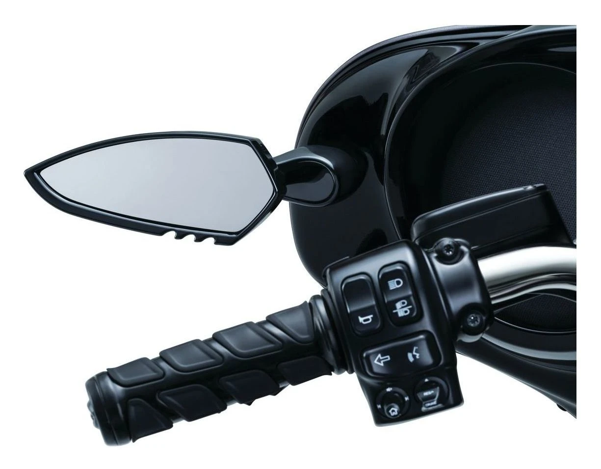 Kuryakyn Fairing Mounted Scythe Mirrors For Harley Touring Kuryakyn Fairing Mounted Scythe Mirrors For Harley Touring -Cheap Kuryakyn Store kuryakyn fairing mounted scythe mirrors for harley touring black 2
