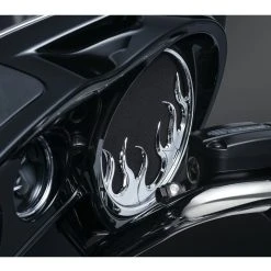 Kuryakyn Flame Front Speaker Grills For Harley Touring 2 Kuryakyn Flame Front Speaker Grills For Harley Touring -Cheap Kuryakyn Store kuryakyn flame front speaker grills for harley touring 1