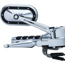 Kuryakyn Heavy Industry Mirrors For Harley -Cheap Kuryakyn Store kuryakyn heavy industry mirrors for harley chromew black accent 2