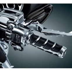 Kuryakyn Kinetic Universal 1" Grips -Cheap Kuryakyn Store kuryakyn kinetic grips for honda suzuki chrome black 6