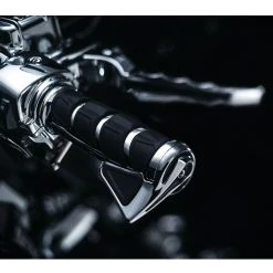 Kuryakyn Kinetic Universal 1" Grips -Cheap Kuryakyn Store kuryakyn kinetic grips for honda suzuki chrome black 7