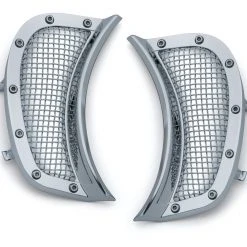 Kuryakyn Mesh Headlight Vent Accents For Harley Road Glide 2015-2022 -Cheap Kuryakyn Store kuryakyn mesh headlight vent accents for harley road glide20152017 4
