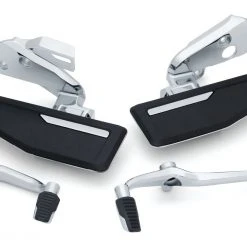 Kuryakyn Omni Driver Floorboard Kit For Honda Gold Wing / Tour 2018-2022 Chrome [Open Box] -Cheap Kuryakyn Store kuryakyn omni driver floorboard kit for honda gold wing tour20182022 chrome open box chrome 4