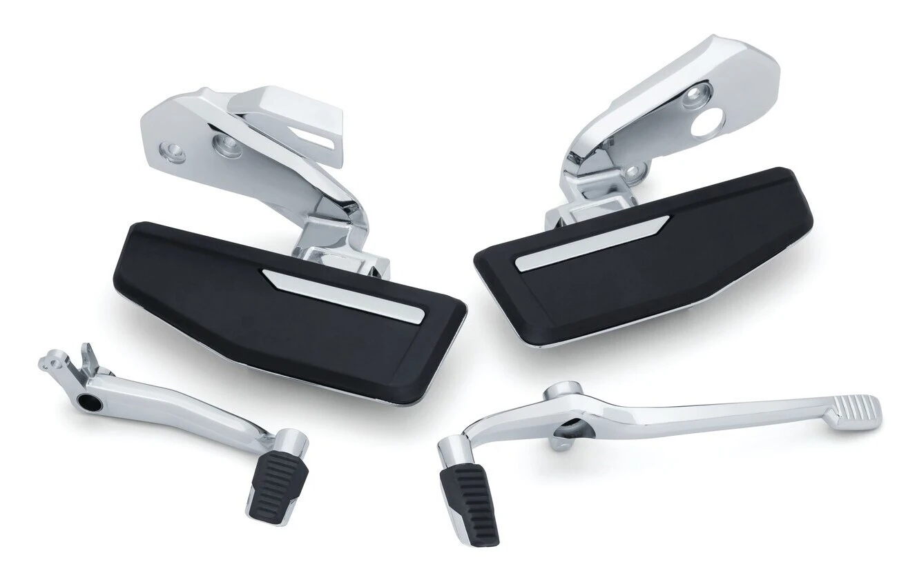 Kuryakyn Omni Driver Floorboard Kit For Honda Gold Wing / Tour 2018-2022 Chrome [Open Box] -Cheap Kuryakyn Store kuryakyn omni driver floorboard kit for honda gold wing tour20182022 chrome open box chrome 4