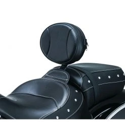 Kuryakyn Plug-N-Go Driver Backrest Pad For Indian 2014-2022 -Cheap Kuryakyn Store kuryakyn plug n go driver backrest with pad for indian20142016 black 3