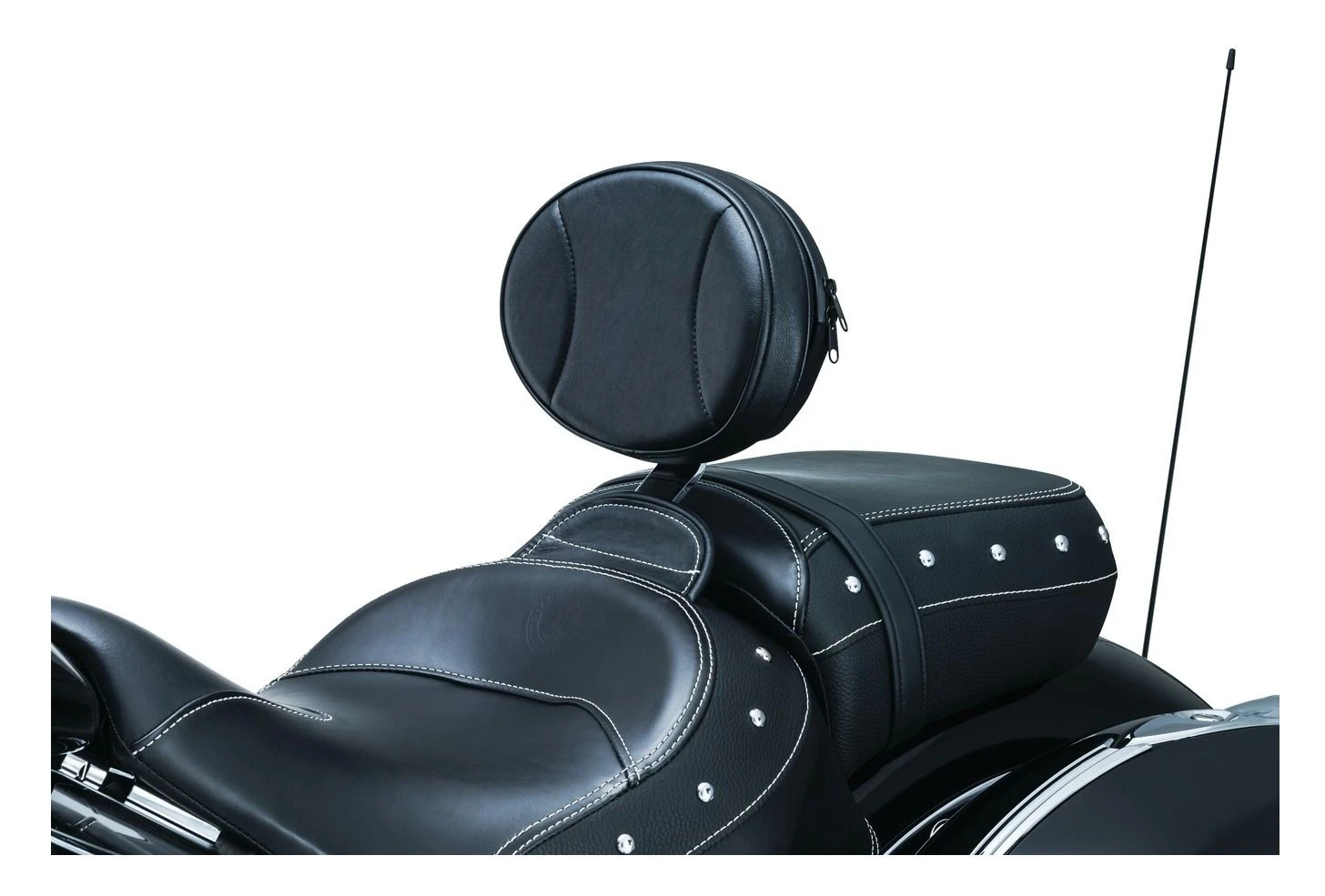 Kuryakyn Plug-N-Go Driver Backrest Pad For Indian 2014-2022 -Cheap Kuryakyn Store kuryakyn plug n go driver backrest with pad for indian20142016 black 3