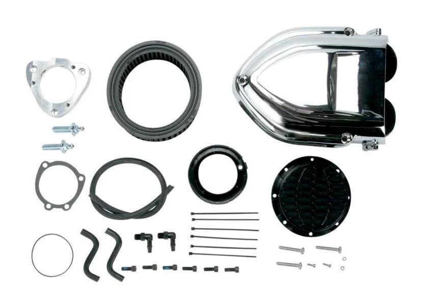 Kuryakyn Pro-R Hypercharger Air Cleaner For Harley 2008-2017 Chrome [Blemished - Very Good] -Cheap Kuryakyn Store kuryakyn pro r hypercharger air cleaner for harley20082017 chrome blemished very good