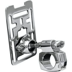 Kuryakyn Tech Connect Premium Chrome Handlebar Mount 1 1/4" Clamp / Chrome [Previously Installed]