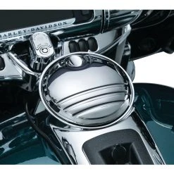 Kuryakyn Tri-Line Fuel Door For Harley Touring 2008-2022 -Cheap Kuryakyn Store kuryakyn tri line fuel door for harley touring20082016 chrome 3