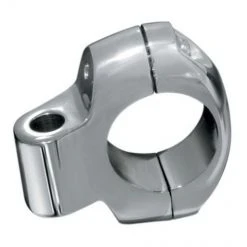 Kuryakyn Universal Accessory Mount Handlebar Clamp 1 1/4" Diameter Clamp / Chrome [Open Box]