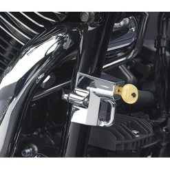 Kuryakyn Universal Chrome Helmet Lock