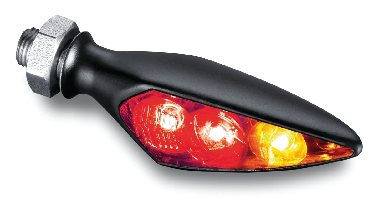 Kuryakyn by Kellermann Mini Micro Rhombus Turn Signal Red Running / Red Brake / Amber Turn LEDs / Rea... [Open Box] -Cheap Kuryakyn Store kuryakynby kellermann mini micro rhombus turn signal red running red brake amber turn le ds rea open box red running red brake amber turn le ds 5